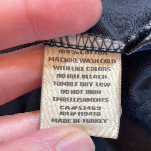 Christian Audigier 1958 Embellished High Low Tank sz L - Picture 8 of 13